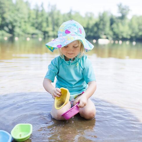 i Play Girls Reusable Absorbent Baby Swim Diapers Violet Rainbows 18 Months in Saudi Arabia