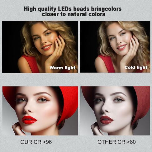 JJ JIANJIN طقم ضوء حلقة وضوء فيديو التصوير: 18 بوصة خارجي 55W6700k و4 مرشح ألوان 416 LED ضوء حامل حقيبة للحمل للكاميرا والهاتف الذكي ويوتوب وتيك توك وإطلاق صور تصويري (أسود) in Kuwait