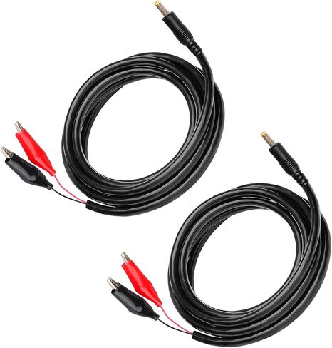 Udibas 79inch Trail Camera Power Cord: DC External Power Cable,4.0x1.7mm DC Plug Compatible, Ideal for Connection with Portable Power Banks, Solar Panels, Game & Doorbell Cameras and More(2PCS) in Saudi Arabia