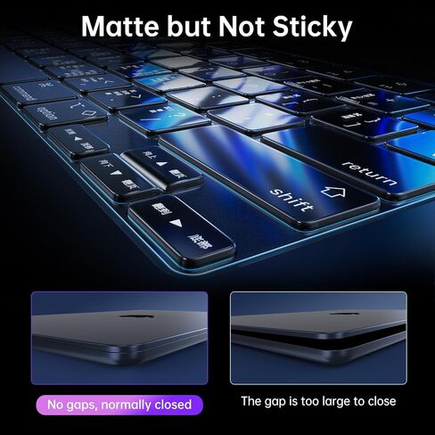 Soonjet Compatible for MacBook Air 15 inch Keyboard Cover Protector, Skin for 2023 MacBook Air 15" M2 A2941, MacBook Air 13.6" M2 A2681, MacBook Pro 14" /16" A2442 A2779 A2485 A2780 M2 M1 in Kuwait