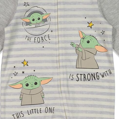 STAR WARS Mandalorian The Child Layette Gift Set Footies Blanket Bib Hat in Saudi Arabia
