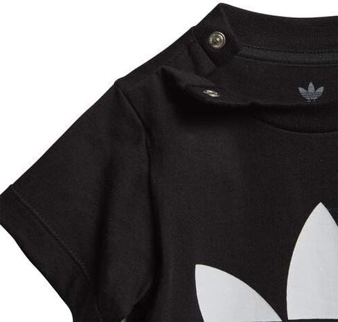adidas Originals unisex baby Trefoil Tee T Shirt, True Pink/White, 4T US in Saudi Arabia