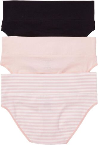 Motherhood Maternity – 3 Pack Maternity Panties – Foldover and Bikini Style Underwear for Pregnancy – Sizes Small to 3X in Saudi Arabia