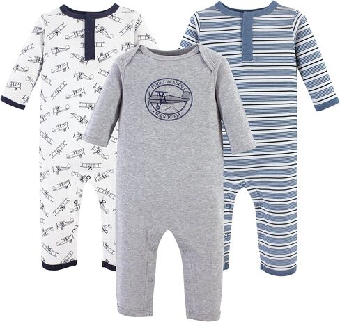 Hudson Baby baby girls Cotton Coverall, Aviation, 18-24 Months US in Saudi Arabia