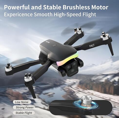 طائرة بدون طيار مع كاميرا FPV عالية الدقة 1080 بكسل، عدسة قابلة للتعديل 90 درجة، طائرة كوادكوبتر قابلة للطي RC مع تجنب عوائق الأشعة تحت الحمراء 360 درجة، وضع التدفق البصري للمبتدئين والكبار، بطاريتان in Kuwait