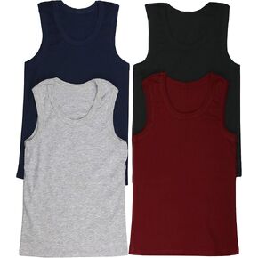 ToBeInStyle Boy's Pack of 4 Tank Tops in Saudi Arabia