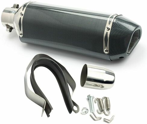 Exhaust Muffler ATV Dirt Street Bike DB Killer for Sport Motorcycles and Scooters with 1.5-2"Inlet Diameter Slip On in Kuwait