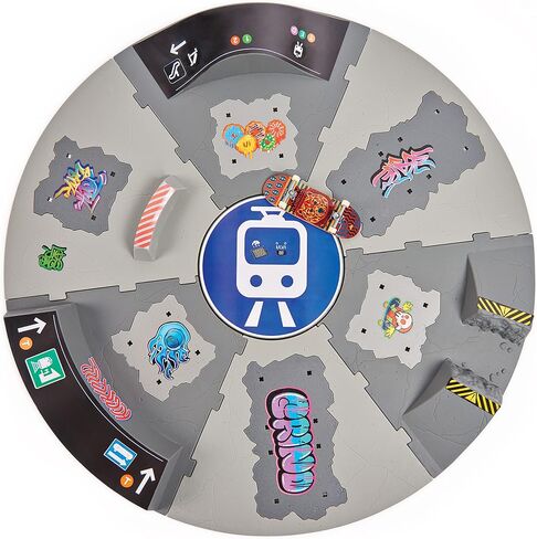 TECH DECK, Shredline 360 Motorized Skate Park, X-Connect Creator, Customizable and Buildable Turntable Ramp Set with Exclusive Fingerboard, Kids Toy for Boys and Girls Ages 6 and up in Saudi Arabia