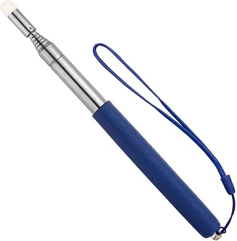 Telescopic Teacher Pointer Stick with Hand Lanyard 2 Pack, Teaching Pointer for Classroom, Hand Pointer Extendable Pointer Stick Retractable Pointer Handheld Presenter Whiteboard Pointer (Black) in Kuwait