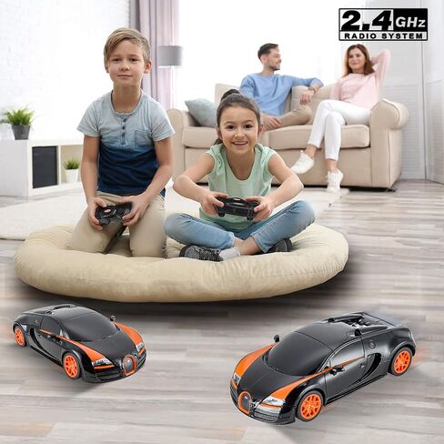 BEZGAR Remote Control Ferrari Car - 1:24 Scale Ferrari Electric Sport Racing Toy Car Model Vehicle, 2.4Ghz Licensed Red RC Car Series for Adult, Girls, Boys Age 8 9 10 11 12 Years Holiday Ideas Gift in Kuwait