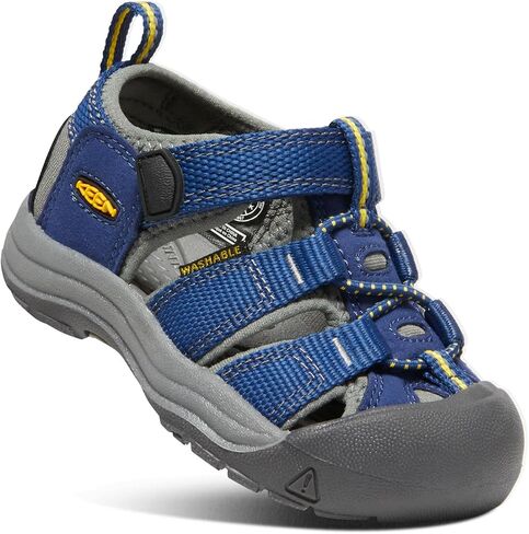 KEEN Unisex-Child Newport H2 Closed Toe Water Sandals, Blue Depths/Gargoyle, 7 Toddler US in Saudi Arabia