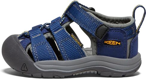 KEEN Unisex-Child Newport H2 Closed Toe Water Sandals, Blue Depths/Gargoyle, 7 Toddler US in Saudi Arabia