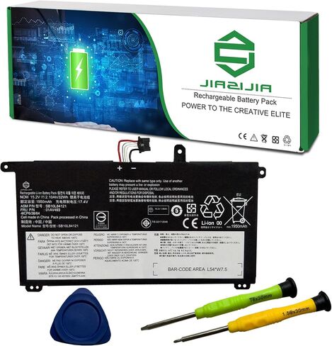 JIAZIJIA 01AV423 SB10K97580 استبدال بطارية الكمبيوتر المحمول لينوفو ثينك باد T470 T480 A475 A485 T570 T580 P51S P52S TP25 Series 61 4X50M08810 01AV422 SB10K97579 01AV424 01AV452 01AV490 11 .4 فولت 24 وات في الساعة in Saudi Arabia
