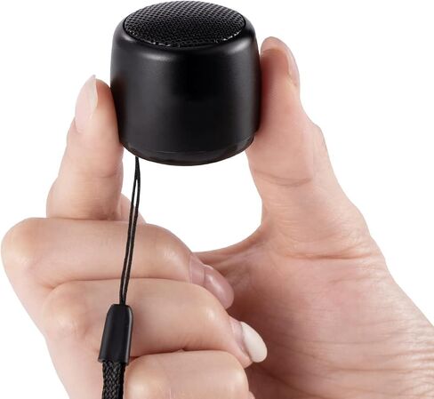 Best Mini Portable Bluetooth Speaker with HD Sound & Bass I Smallest Wireless Bluetooth Speakers for Phone/PC/Tablet I Photo Selfie Button Answer Phone Calls I Cute Tiny Speaker in Kuwait