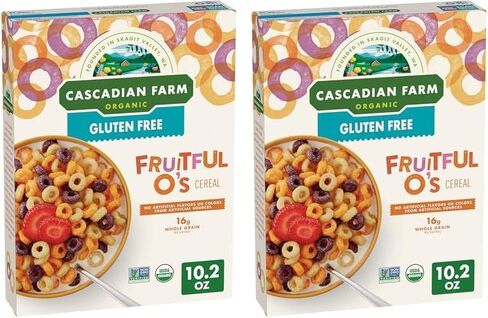Cascadian Farm Organic Fruitful O's Cereal, Gluten Free, 10.2 oz. in Saudi Arabia