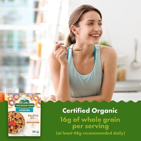 Cascadian Farm Organic Fruitful O's Cereal, Gluten Free, 10.2 oz. in Saudi Arabia