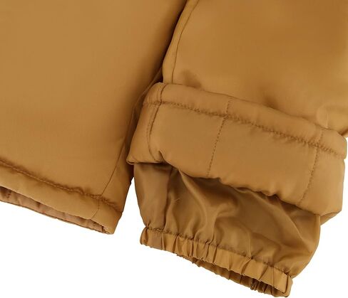 Simple Joys by Carter's Baby Water-Resistant Snowsuit Set-Hooded Winter Jacket, Camel, 6 in Kuwait