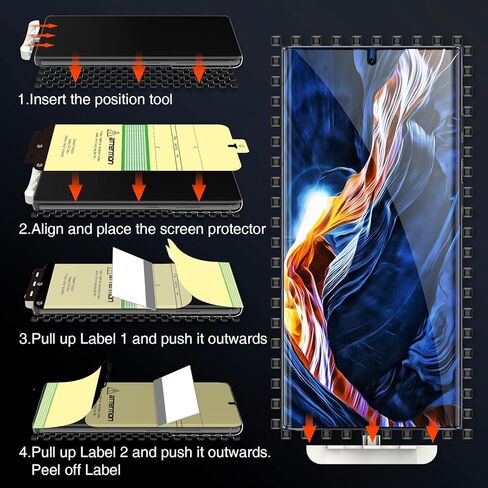 واقي شاشة من 3 قطع EGV و3 قطع وواقي لعدسات الكاميرا متوافق مع سامسونج جالاكسي A42 5G، زجاج صلب، تركيب سهل الإطار in Kuwait