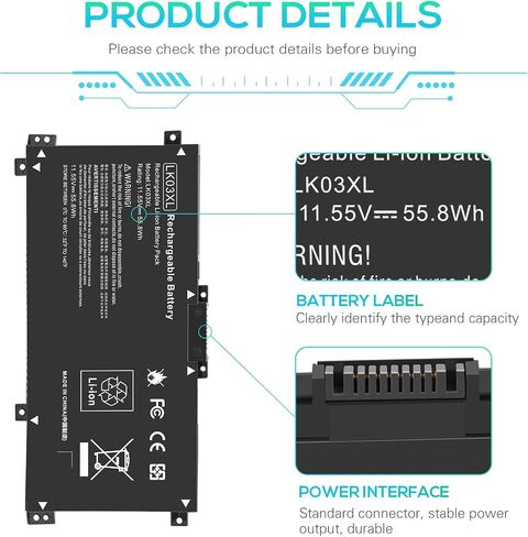 Fancy Buying 5MTD8 Laptop Battery for Dell V131 2nd Series Latitude 3340 3350, Fits JR6XC YFDF9 YFOF9 451-BBJB 451-BBIY 451-BBIZ 7WV3V H4PJP in Saudi Arabia