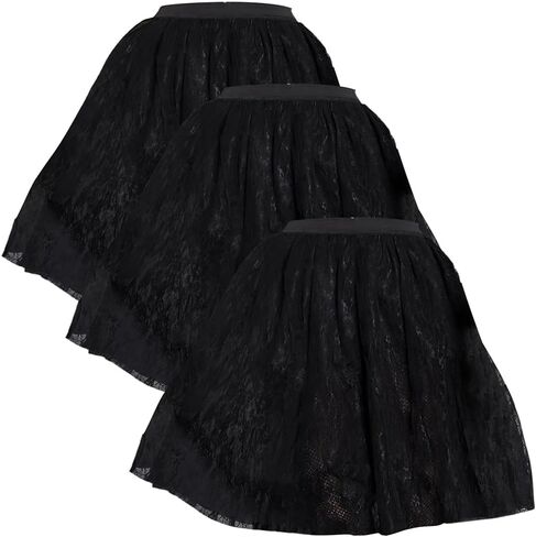 Amscan Women's Lace, Black, Adult Standard in Saudi Arabia