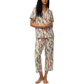 Bedhead PJs Organic Cotton Short Sleeve Crop PJ Set