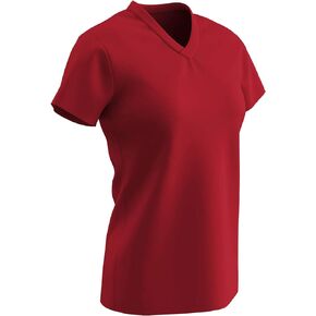 CHAMPRO Women's Star Ladies' V-Neck T-Shirt