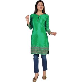 Maple Clothing Kurta Longn Tunic Tops for Women Party Wear Kurtis