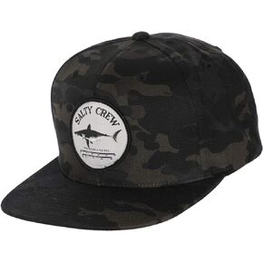 Salty Crew Men's Bruce 6 Panel Hat Multicam Black 1SZ