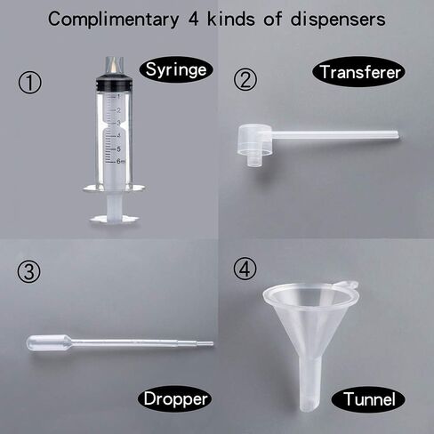 عبوتين من زجاجات رذاذ زجاجية فارغة سعة 30 مل و50 مل من لوجيري، زجاجات عطر رذاذ فارغة قابلة لإعادة الملء، زجاجة رذاذ مع 4 أنواع مجانية من موزع العطور (غطاء فضي 50 مل وغطاء فضي 30 مل) in Kuwait