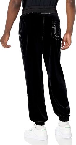 True Religion Men's Velour Big T Jogger in Saudi Arabia