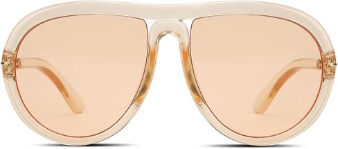 نظارات شمسية TruFabV Vintage Aviator كبيرة الحجم للنساء والرجال، نظارات دائرية كلاسيكية من السبعينيات in Saudi Arabia