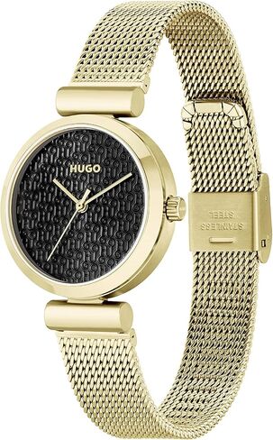 HUGO #Sweet Women's Ionic Plated Steel Watch, (Model: 1540129), Gold in Saudi Arabia