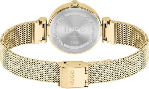 HUGO #Sweet Women's Ionic Plated Steel Watch, (Model: 1540129), Gold in Saudi Arabia