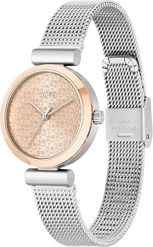 HUGO #Sweet Women's Ionic Plated Steel Watch, (Model: 1540129), Gold in Saudi Arabia