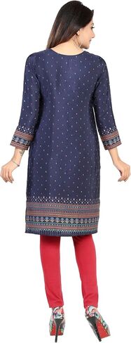 Maple Clothing Kurta Longn Tunic Tops for Women Party Wear Kurtis in Kuwait