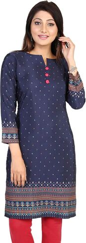 Maple Clothing Kurta Longn Tunic Tops for Women Party Wear Kurtis in Kuwait