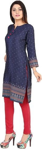 Maple Clothing Kurta Longn Tunic Tops for Women Party Wear Kurtis in Kuwait