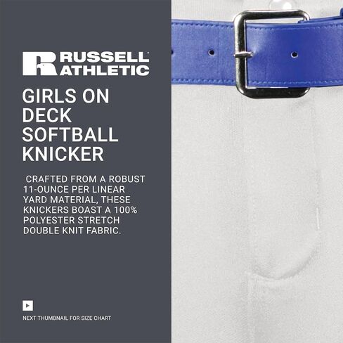 Russell Athletic Girls Deck Softball Knicker in Saudi Arabia