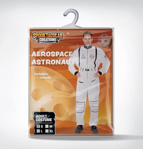Spooktacular Creations Adult Men Aerospace Astronaut Costume in Saudi Arabia