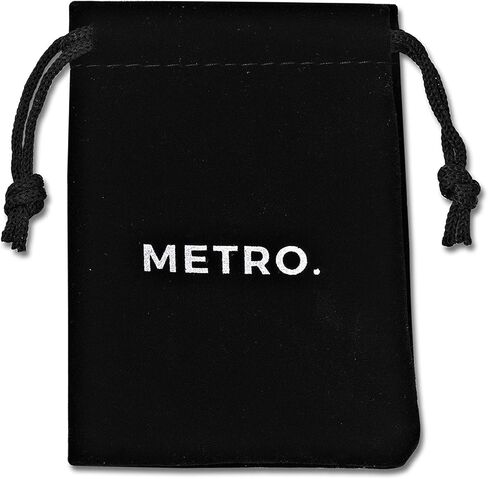 Metro Jewelry Foxtail Chain Necklace for Men in Stainless Steel with Black, Blue or Yellow Gold Ion Plated 5 MM Wide 18 to 30 Inches Long with Lobster Claw in Kuwait