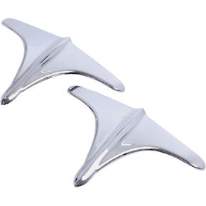 Chrome Rear Fender Accents Leading Front Edge Trim for Harley Touring Trikes Street Glide 2010-2011,Tri Street Glide UItra Classic 2009-2019