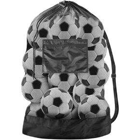 Ball Bag,Soccer Ball Bag,Ball Bags Mesh Drawstring,with Adjustable Strap,Perfect for Carrying Sports Balls,Equipment or Beach Trips,Outdoor Activities in Kuwait