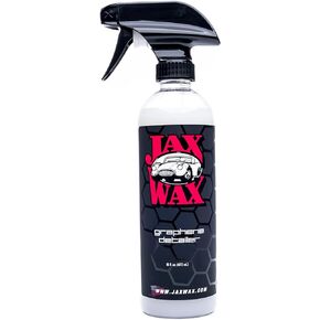 Jax Wax Graphene Detailer - رذاذ طلاء الجرافين لتفاصيل السيارة، يحمي الطبقة العلوية من السيراميك والشمع، يستخدم على السيارة والقارب والدراجات النارية (16 أونصة)