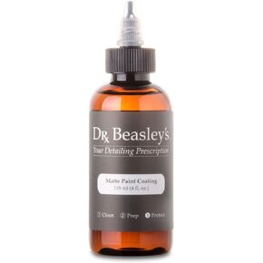 Dr. Beasley's Matte Paint Coating - Ceramic Protects Matte & Satin from Staines, Dirt, Contaminants, UV Year Round. Repels Water to Self Clean. Gives No Gloss Factory New Look, 4 oz