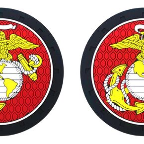 2pcs 2.75inch of Steelers Car Cup Holder Coasters Interior Accessories Fit for Cars,SUVs,Trucks. in Kuwait