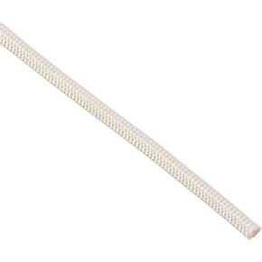 uxcell Insulation Braid Sleeving, 9.8Ft-1.5mm High Temp Fiberglass Sleeve White