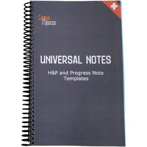 Universal Notes: H&P and Progress Notebook, 140 Medical Templates [pocket notebook] in Kuwait