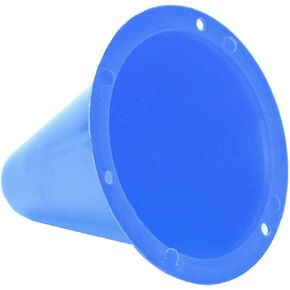Yinhing Soccer Cones, 10Pcs Soccer Cones for Drills, Sports Training Cone for Soccer Practice Basketball Fitness Training Indoor Outdoor Games, Football Barriers Plastic Marker H