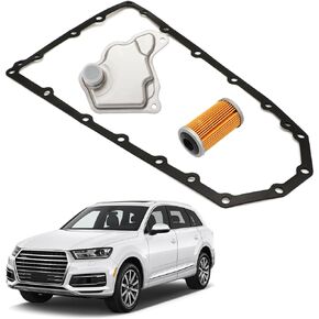 31728-29X0D Transmission Filter Oil Pan Gasket Kit, 3Pcs Pan Gasket Set Replaces 33010-JF015 31726-3JX0A 31726-28X0A RE0F11A Compatible with 2012-2019 Nissan Altima Maxima Sentra Versa Note