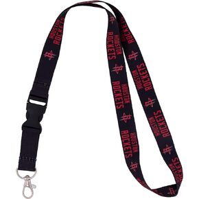 Desert Cactus Houston Rockets Lanyard Keychain Detachable NBA Breakaway Snap Buckle National Basketball Association Car Keys ID Badge Holder (Lanyard 2)